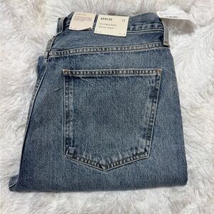 Agolde size 31 90’s pinch waist high rise straight jeans.  NWT